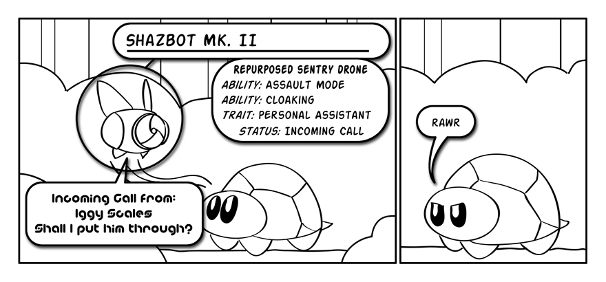 It's like Navi meets Omnitron.