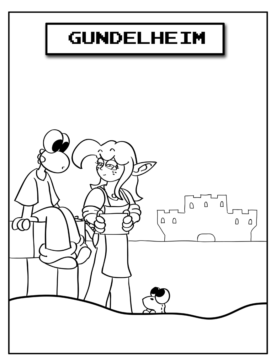 Gundelheim: Land of snow, ice, desolation, and darkness.