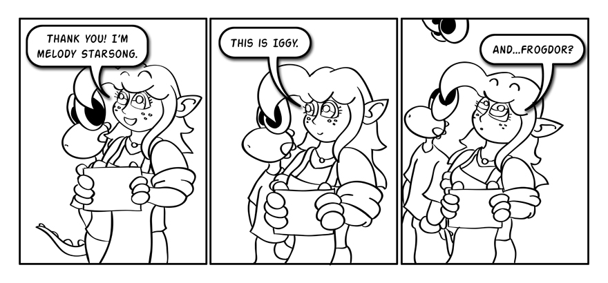 Just hanging around.