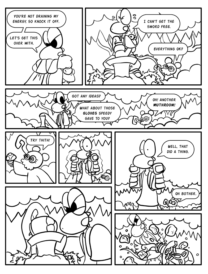 Cornflakes just picks random mushrooms.