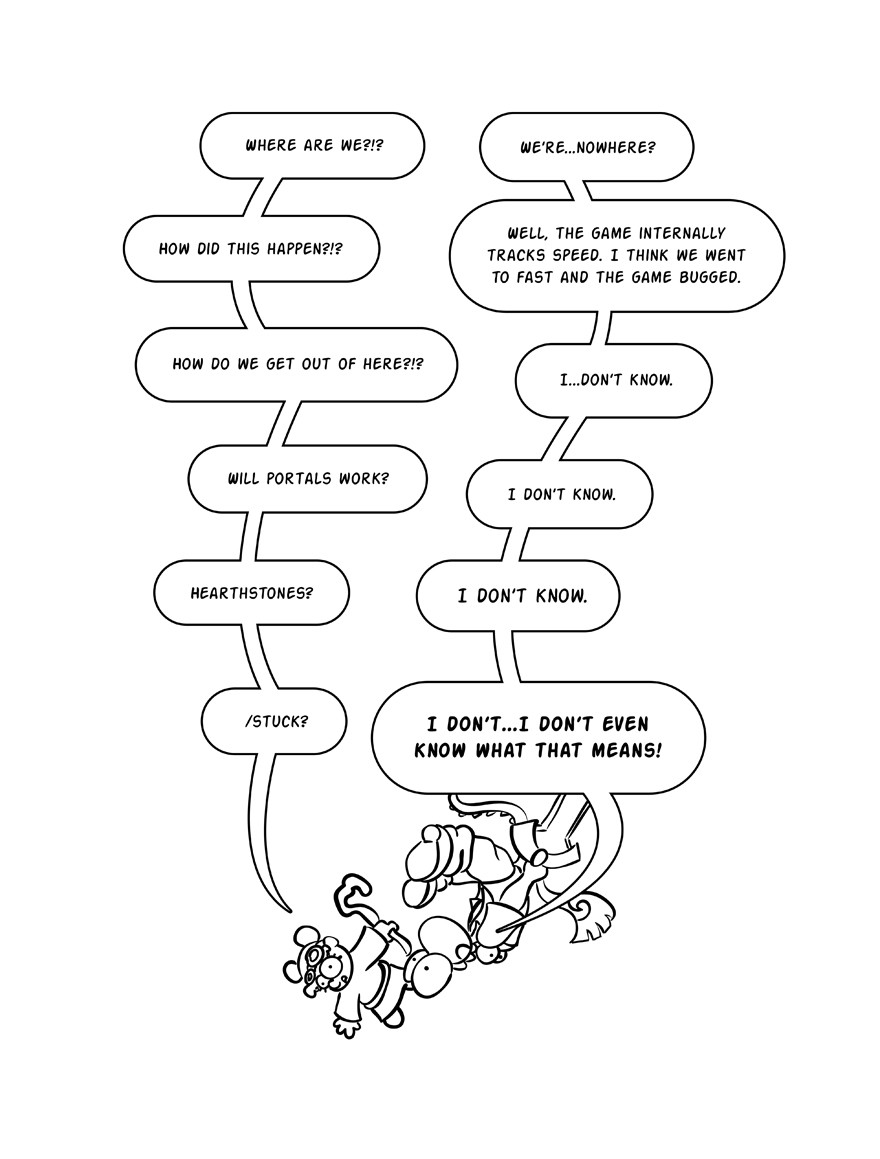 Making all sorts of nowhere plans for nobody.