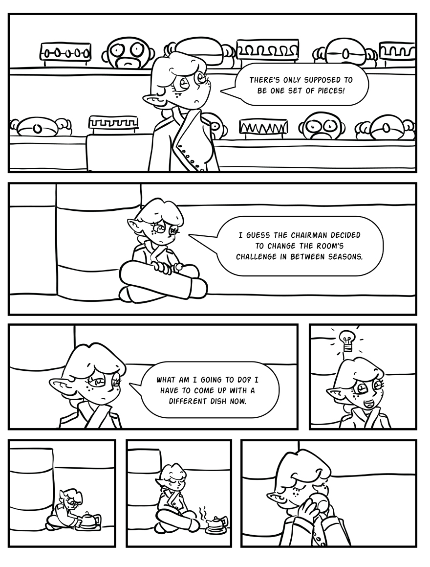 Ginger tea, for focus.