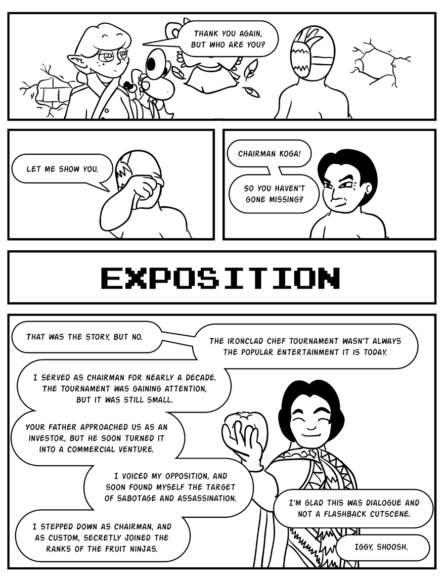 Dialogue versus cutscenes - the age-old debate!