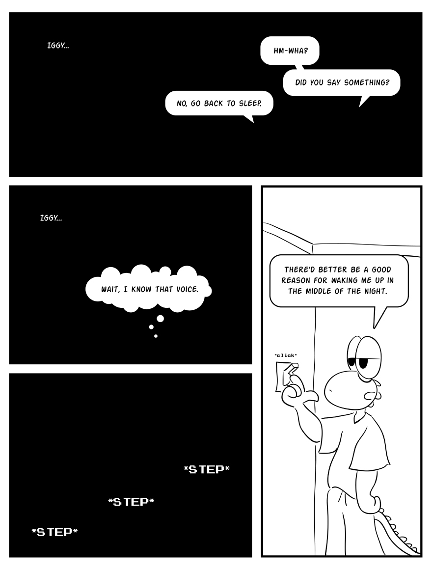 Who could it be now?