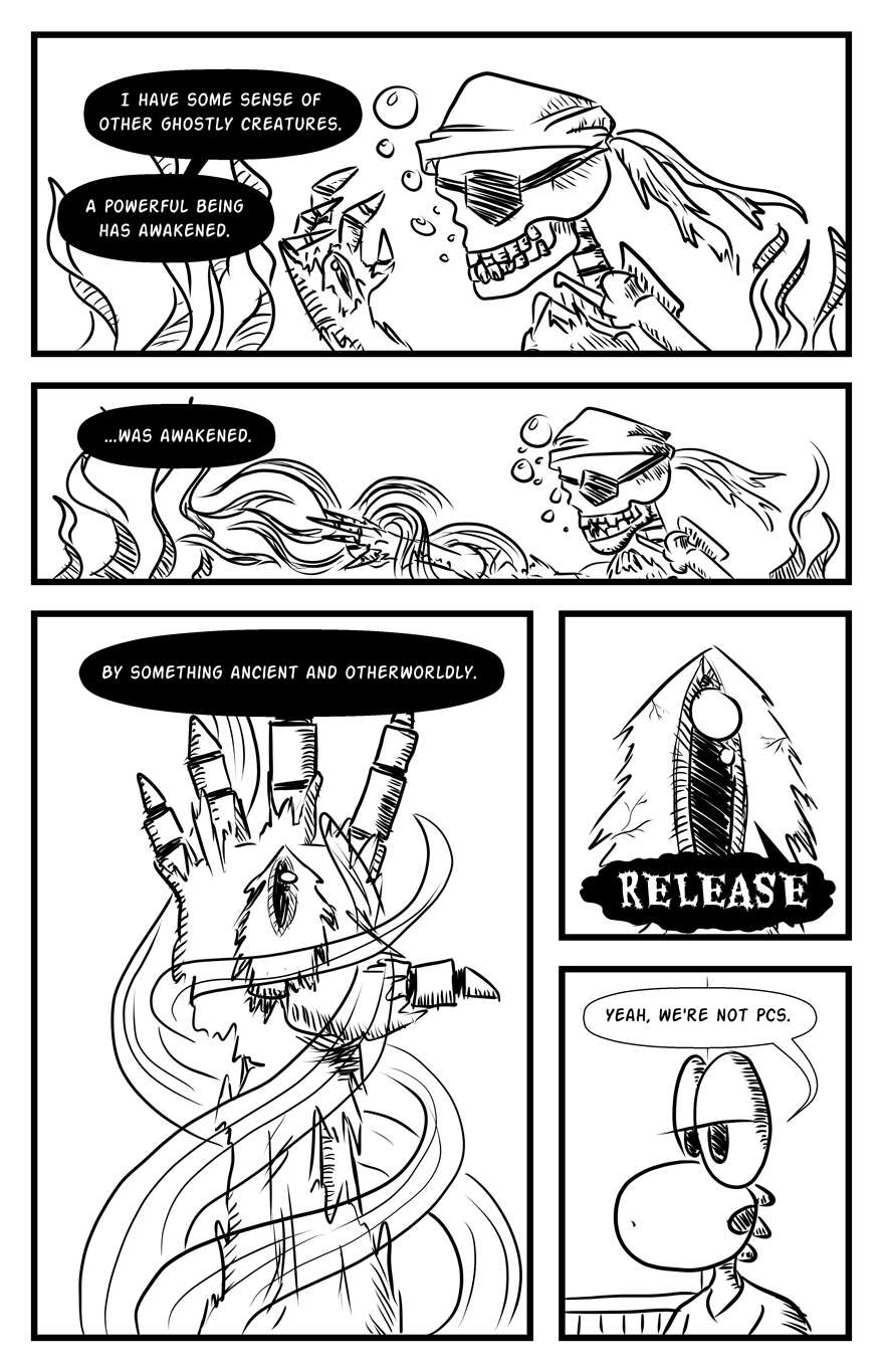 Sounds like a problem for, you know, actual protagonists.