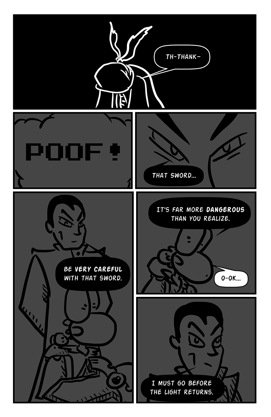 If a vampire tells you a sword is dangerous, you should probably listen.