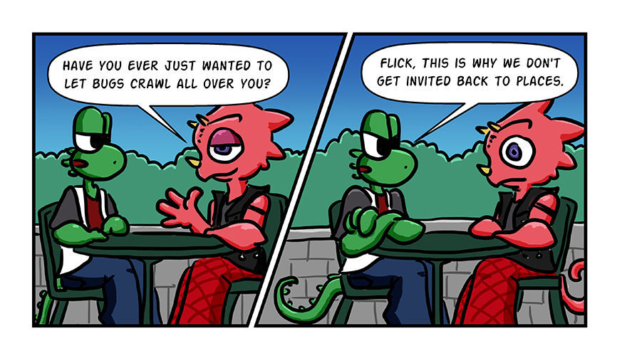 Let's be honest, Flick's kind of weird.