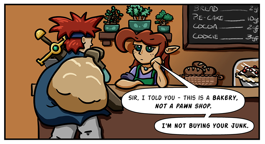 I appreciate that the various merchants in Stardew Valley don't buy stuff from you.