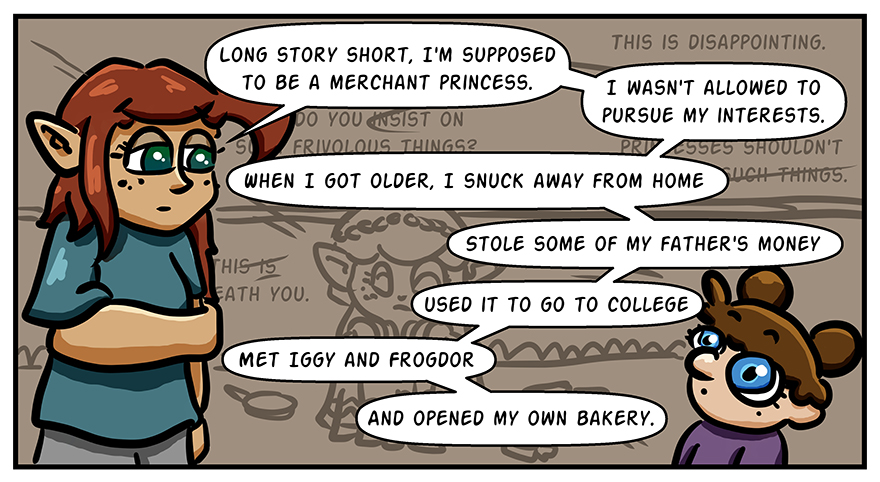 Some backstory on Melody.