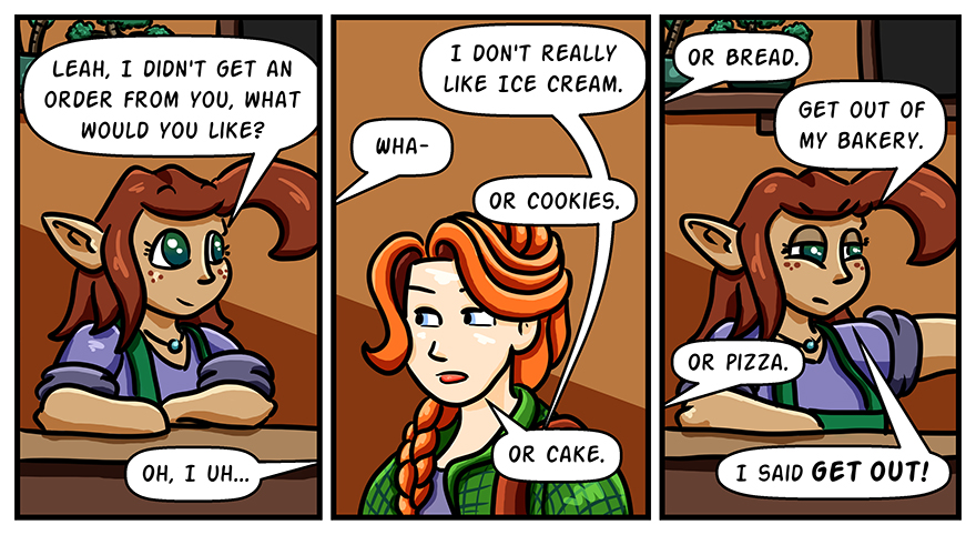 According to my wife, "she's just a brunch girl."